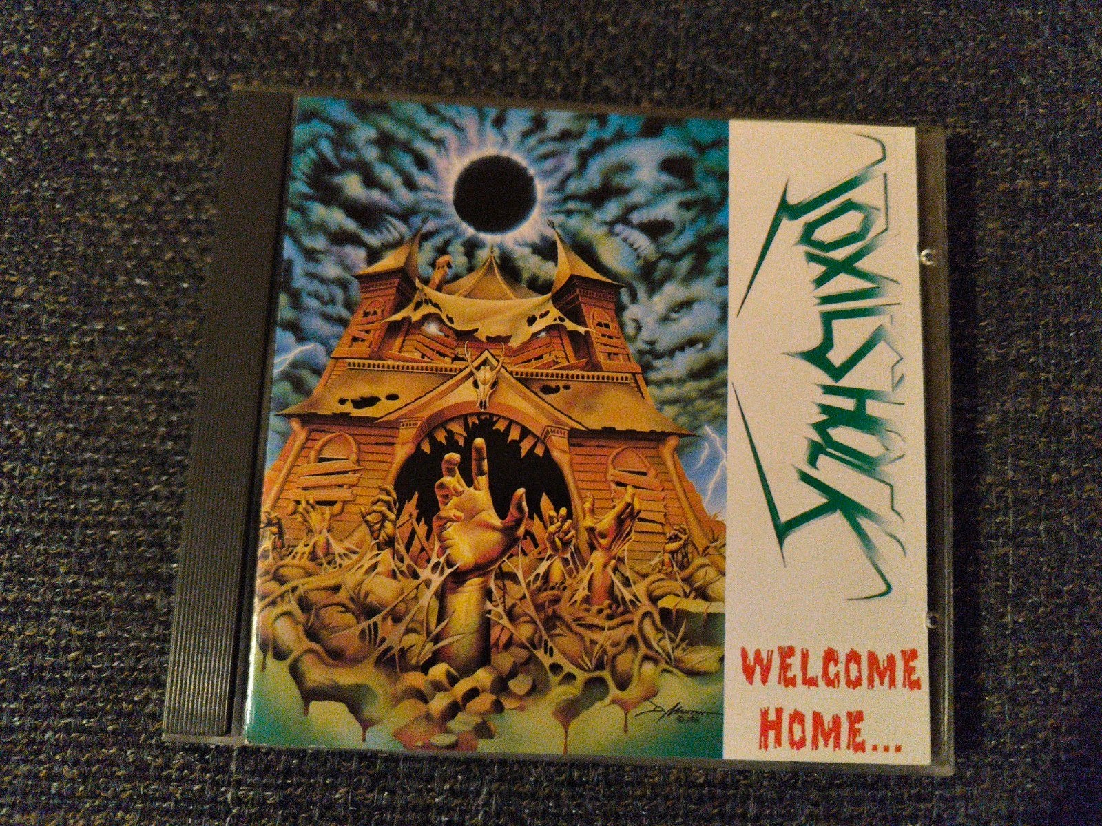 Toxic Shock - Welcome Home (cd first press) Thrash Metal, Thrash metal, Eerste persing, Ophalen of Verzenden, Zo goed als nieuw