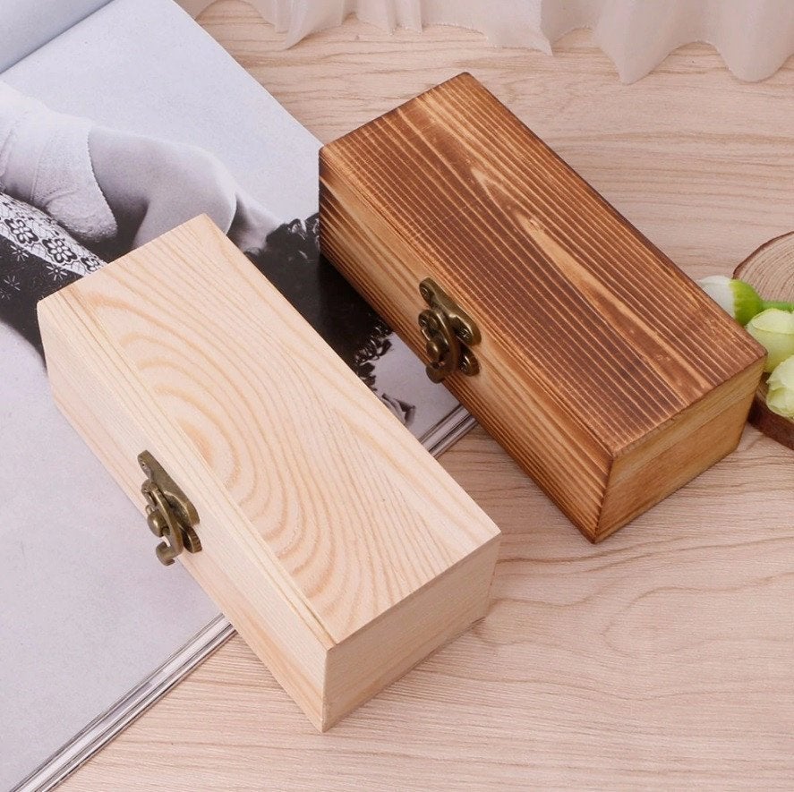 Houten Sieradendoos / Sieraden Doos Box Opberg Organizer, Minder dan 50 cm, Verzenden, Nieuw, Minder dan 50 cm