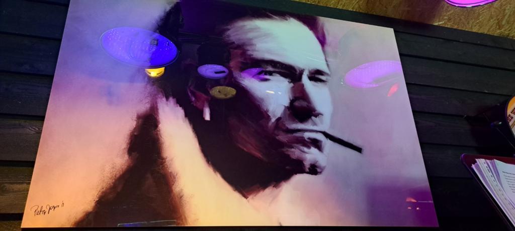 Schilderij Bono Vox, U2, Ophalen
