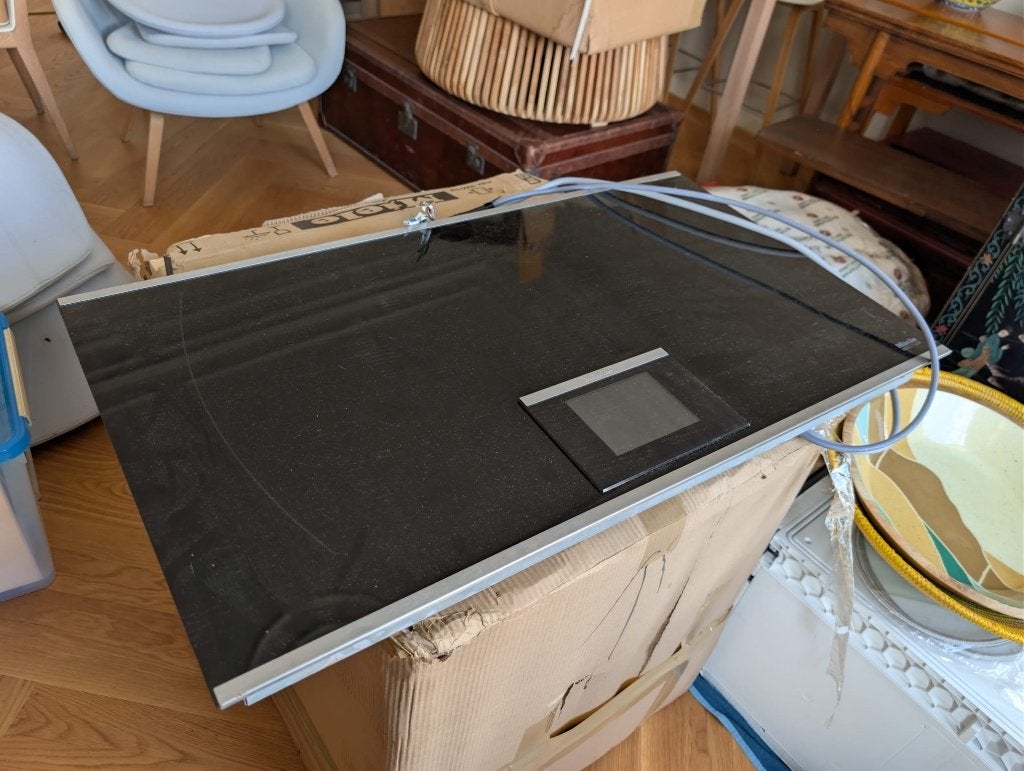 Miele Induction Cooktop 90cm, Ophalen, Zo goed als nieuw, Energieklasse A of zuiniger, Inbouw
