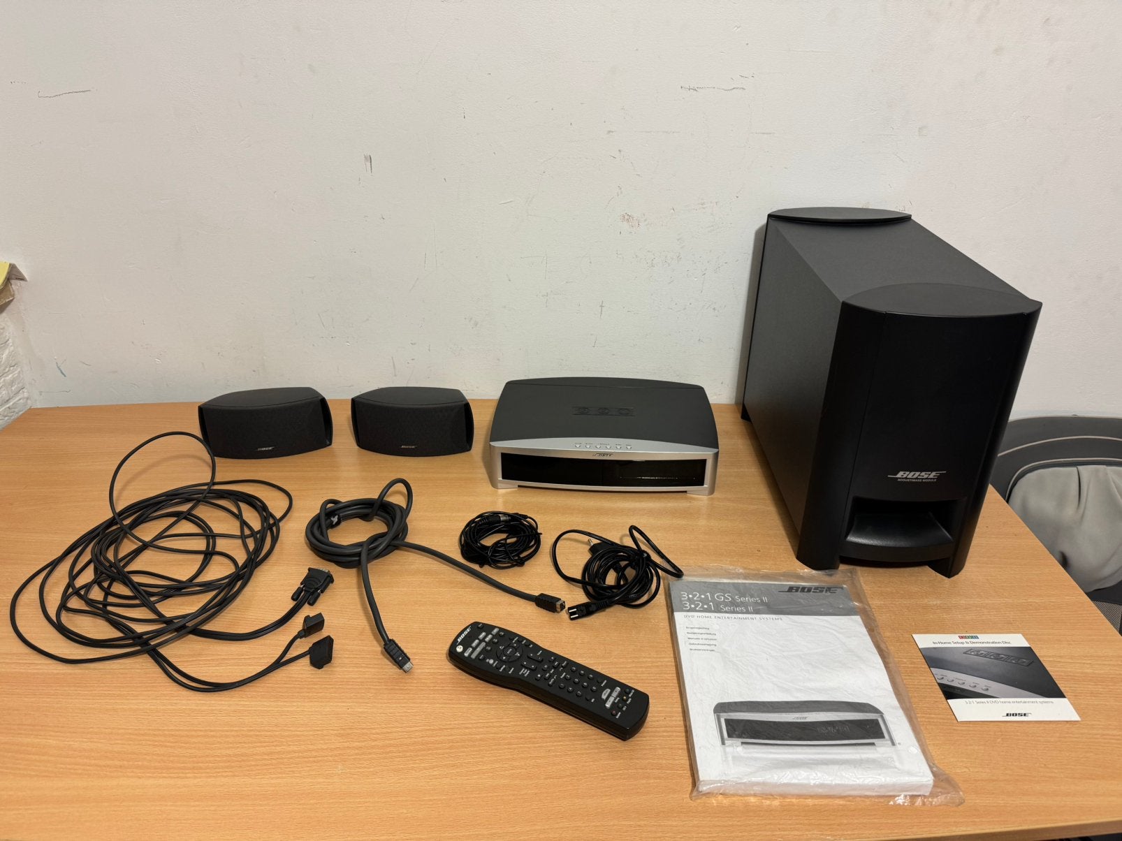 Bose 3.2.1 Series II ( Compleet ) Z.G.A.N, Overige merken, Soundbar, 70 watt of meer, Ophalen of Verzenden