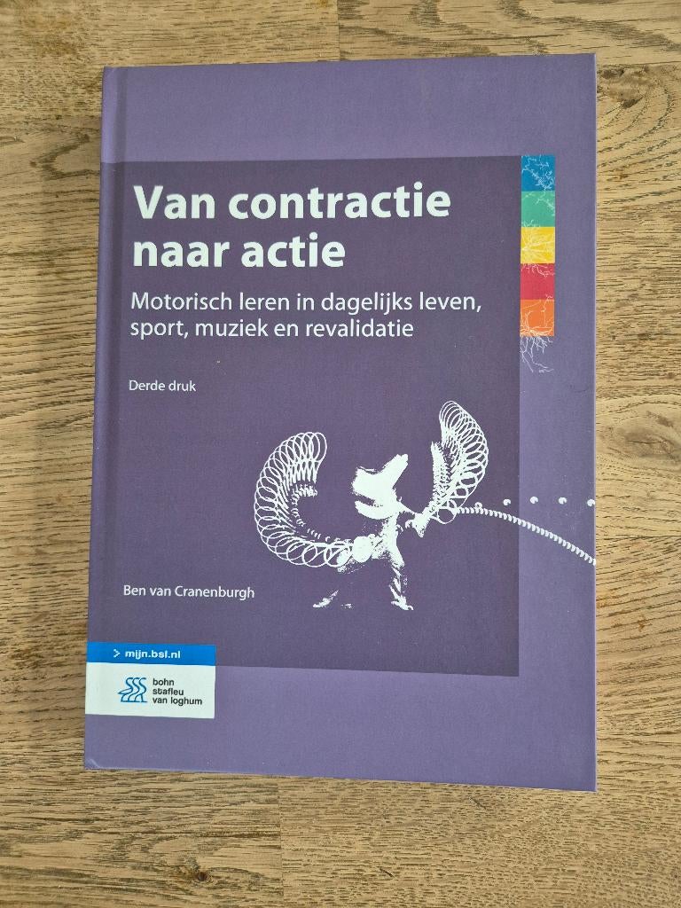 Van contractie naar actie HBO, Boeken, Ophalen of Verzenden, Beta, Nieuw, HBO