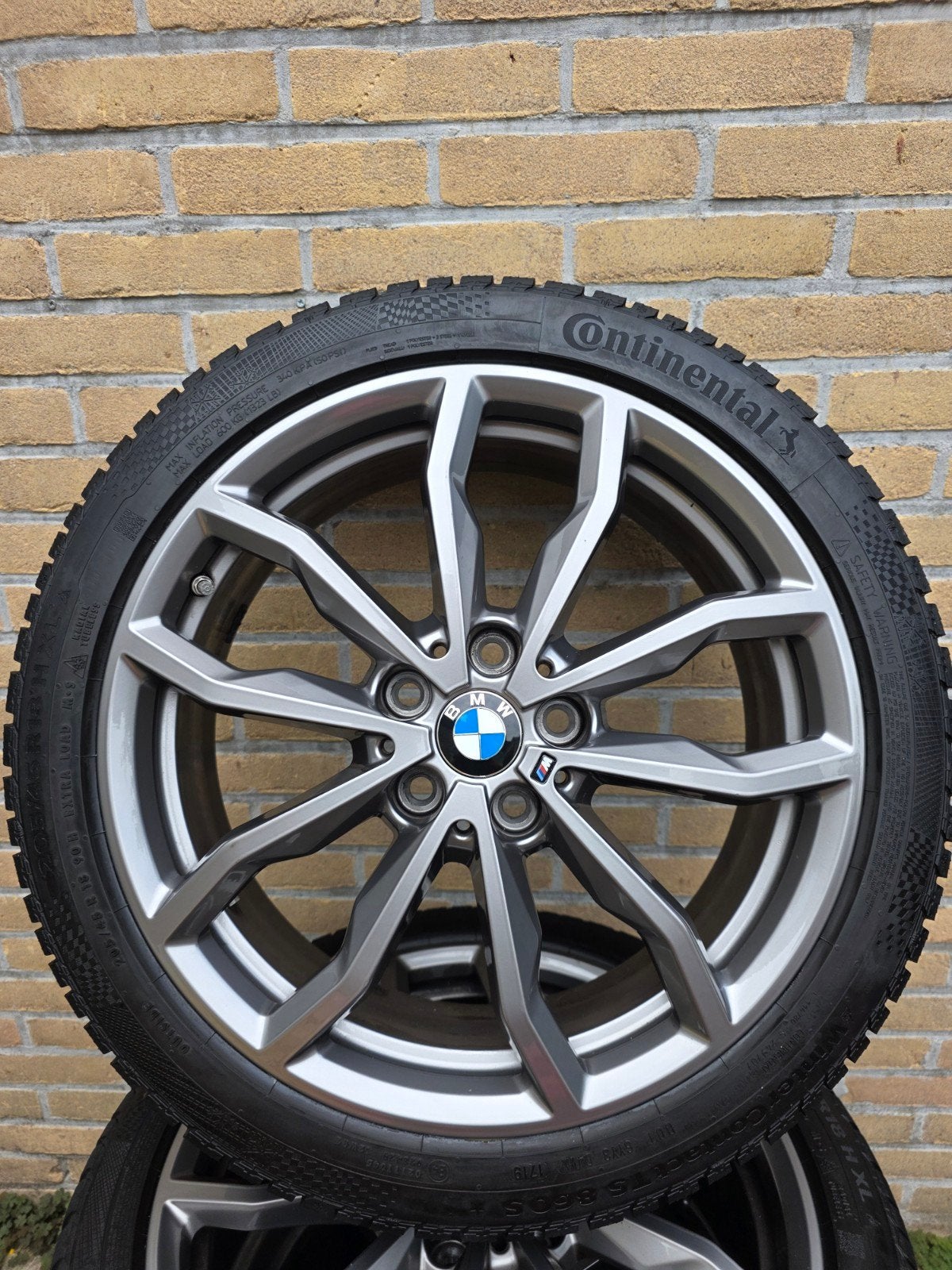 BMW 18 inch winterbanden met velgen, Ophalen, 18 inch, Gebruikt, Banden en Velgen