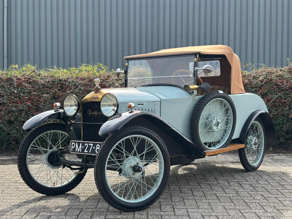 Peugeot Quadrilette 172 1923 / Oldtimer / Klassieker / Uniek, Auto's, Oldtimers, Bedrijf, Open dak, Peugeot, Benzine, Cabriolet