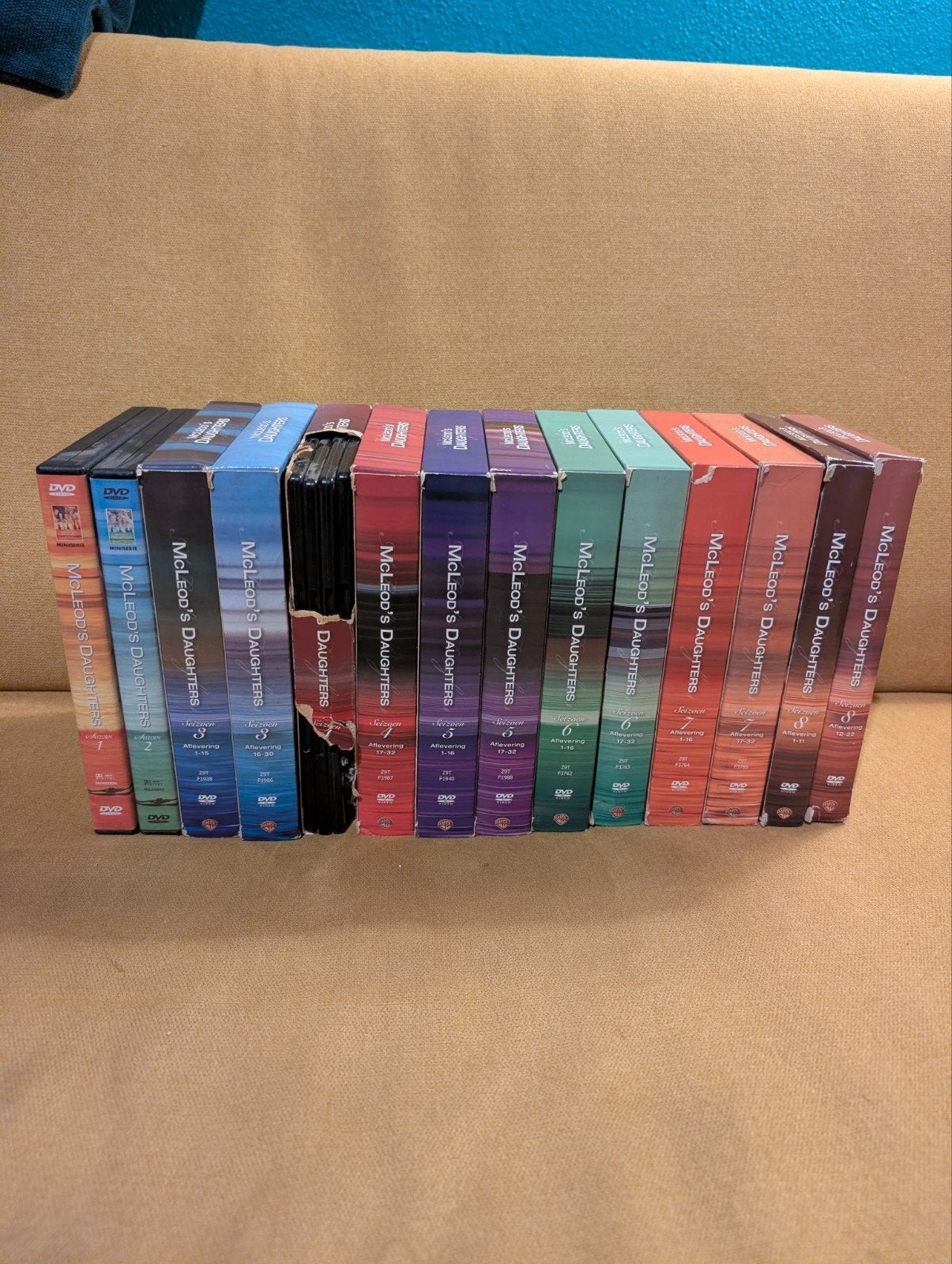 McLeod's Daughters seizoen 1-8 (lees tekst), Gebruikt, Alle leeftijden, Boxset, Drama