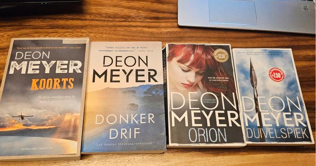 Deon Meyer - 4 Literaire Thrillers, Ophalen of Verzenden, Gelezen, Deon Meyer, Wereld overig