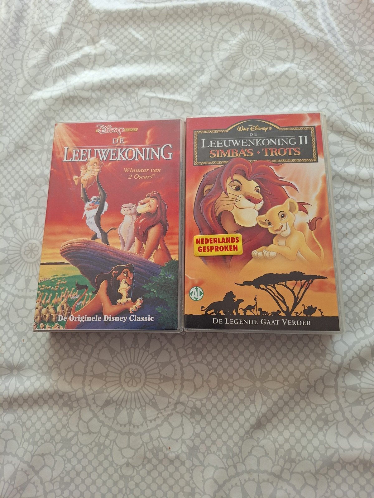 2 videobanden kinderfilms, Alle leeftijden, Ophalen, Overige typen