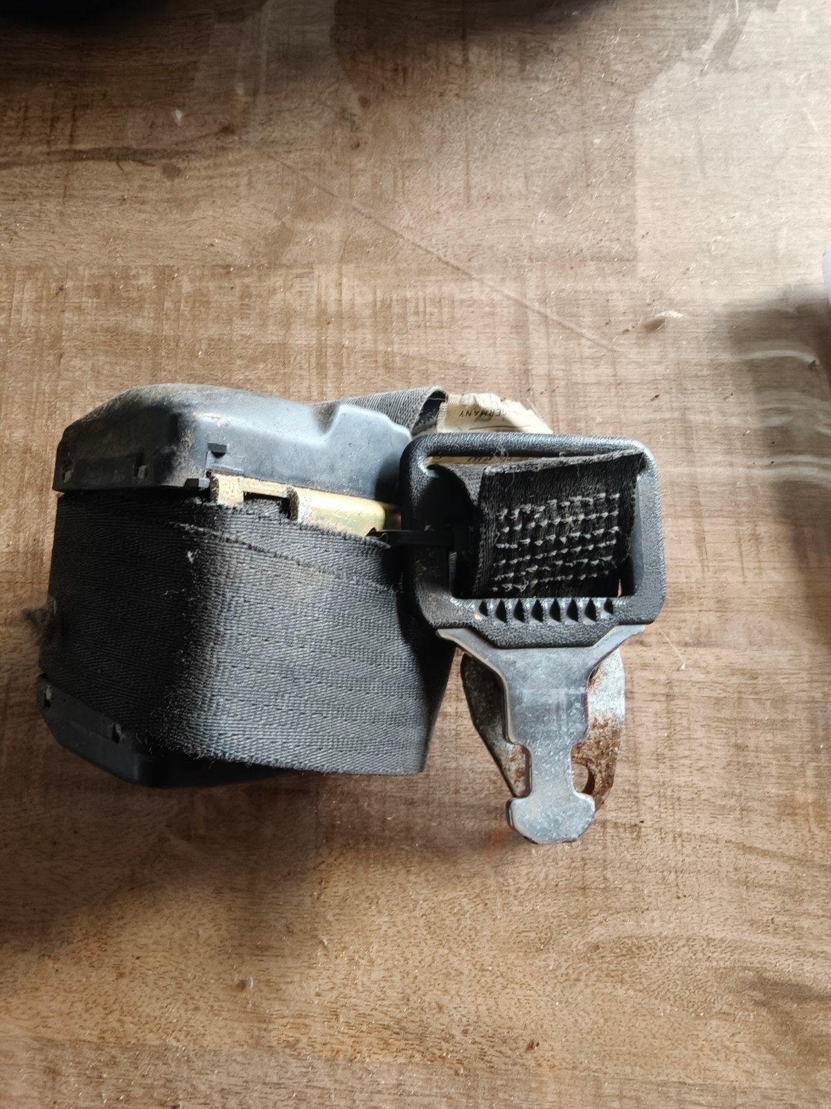Mercedes W123 veiligheidsgordel linksvoor origineel A1238609, Ophalen of Verzenden, Gebruikt, Mercedes-Benz