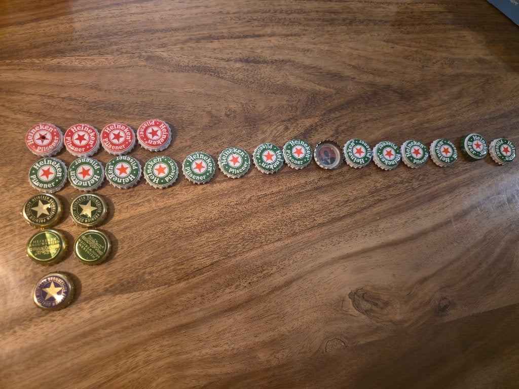 Kroonkurk / Bierdop Heineken, Verzamelen, Biermerken, Ophalen of Verzenden, Gebruikt, Overige typen, Heineken