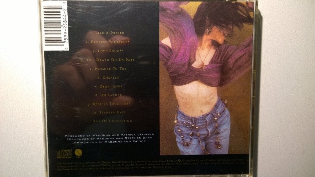 Madonna - Like A Prayer, Ophalen of Verzenden, Zo goed als nieuw