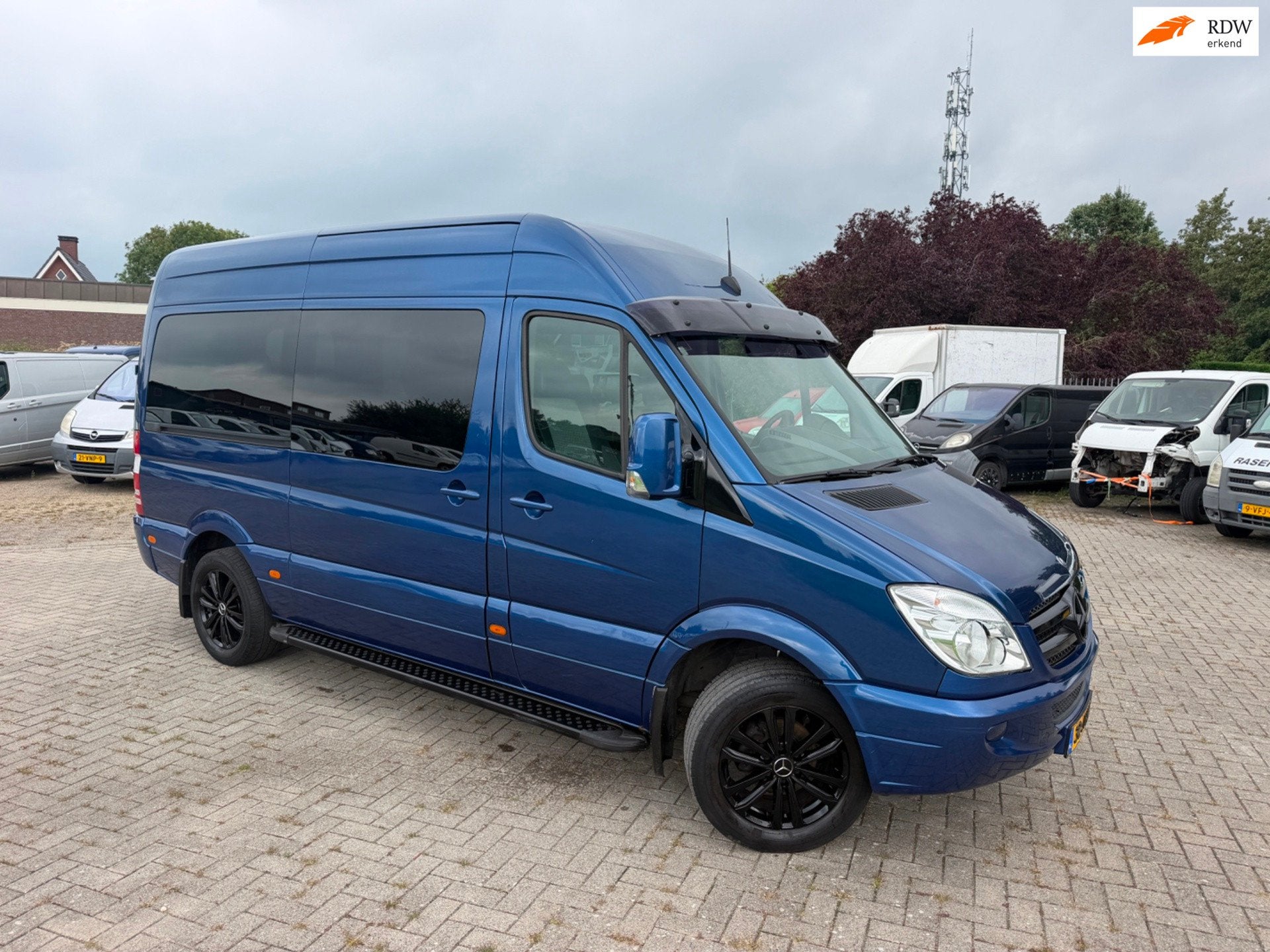 Mercedes-Benz Sprinter 311 2.2 CDI 366|8personen|camper kent, Caravans en Kamperen, Buscamper of Camperbus, Mercedes-Benz, Bedrijf