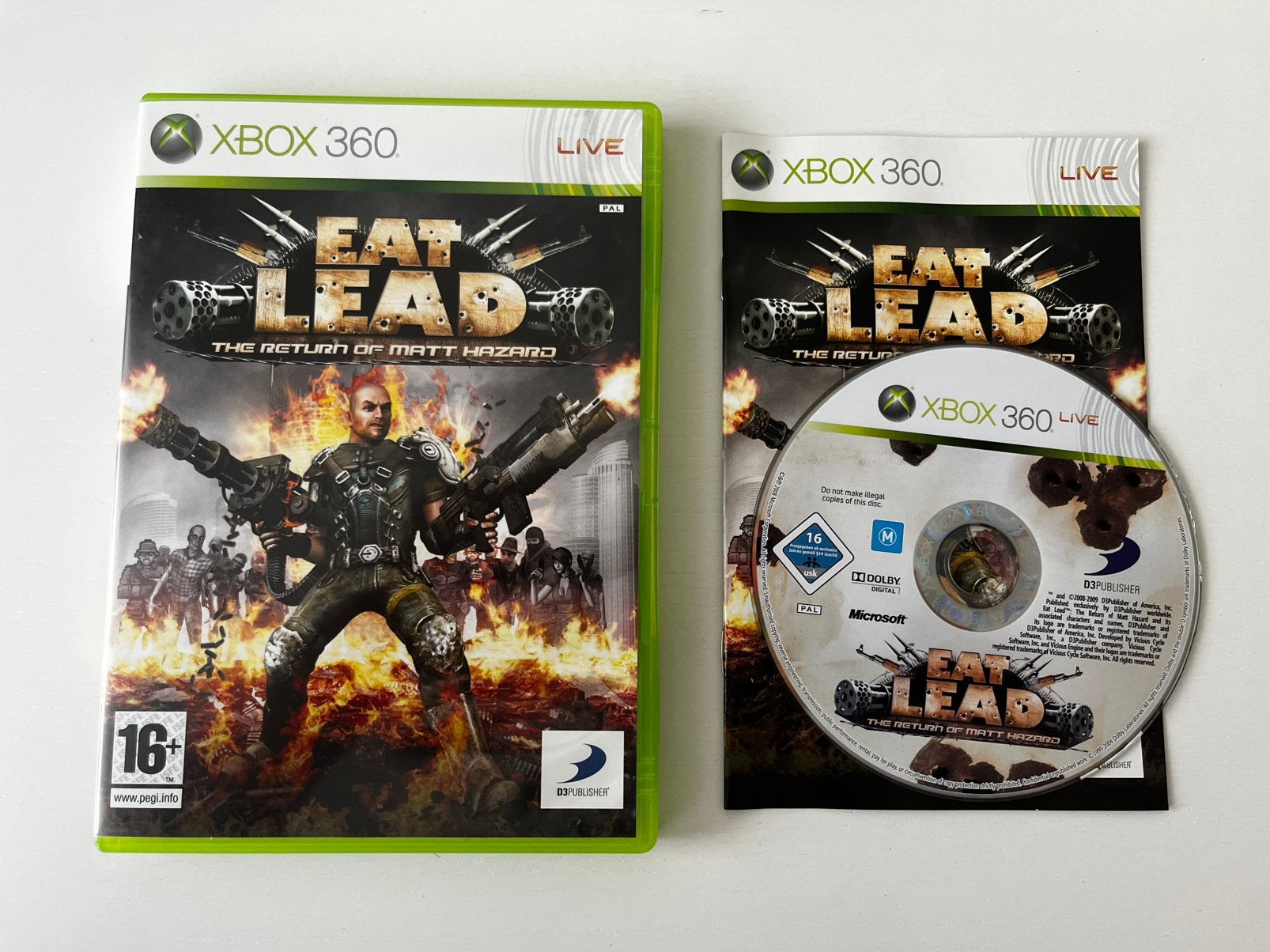 Eat Lead, Avontuur en Actie, 1 speler, Ophalen of Verzenden, Zo goed als nieuw