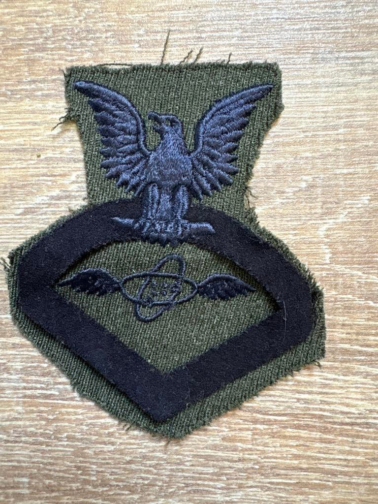 US Navy Petty Officer Aviation Ranginsigne WO2, Ophalen of Verzenden, Marine, Amerika, Embleem of Badge