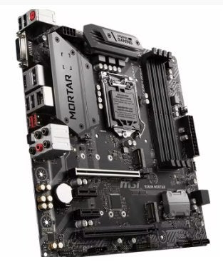 MSI B360M MORTAR Moederbord met Socket LGA 1151, Ophalen of Verzenden, Gebruikt, DDR4