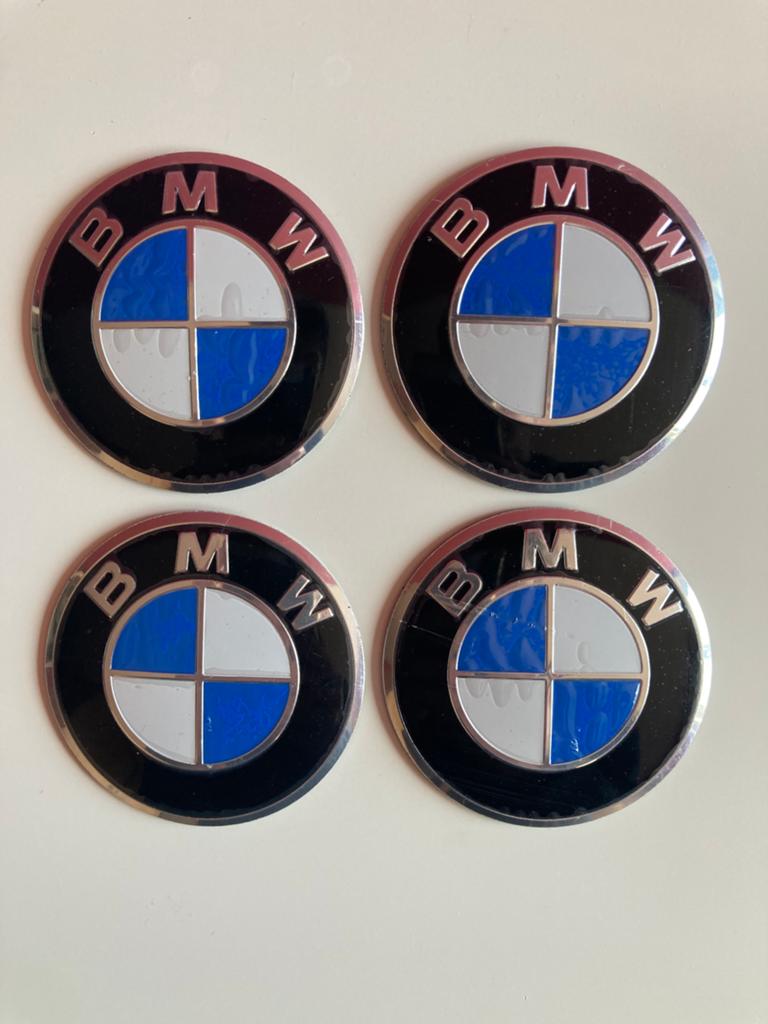 4x BMW embleem Diameter: 5,7 cm., Ophalen of Verzenden