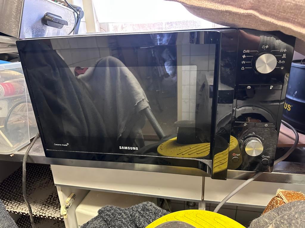Samsung combi oven, Ophalen, Zo goed als nieuw, Minder dan 45 cm