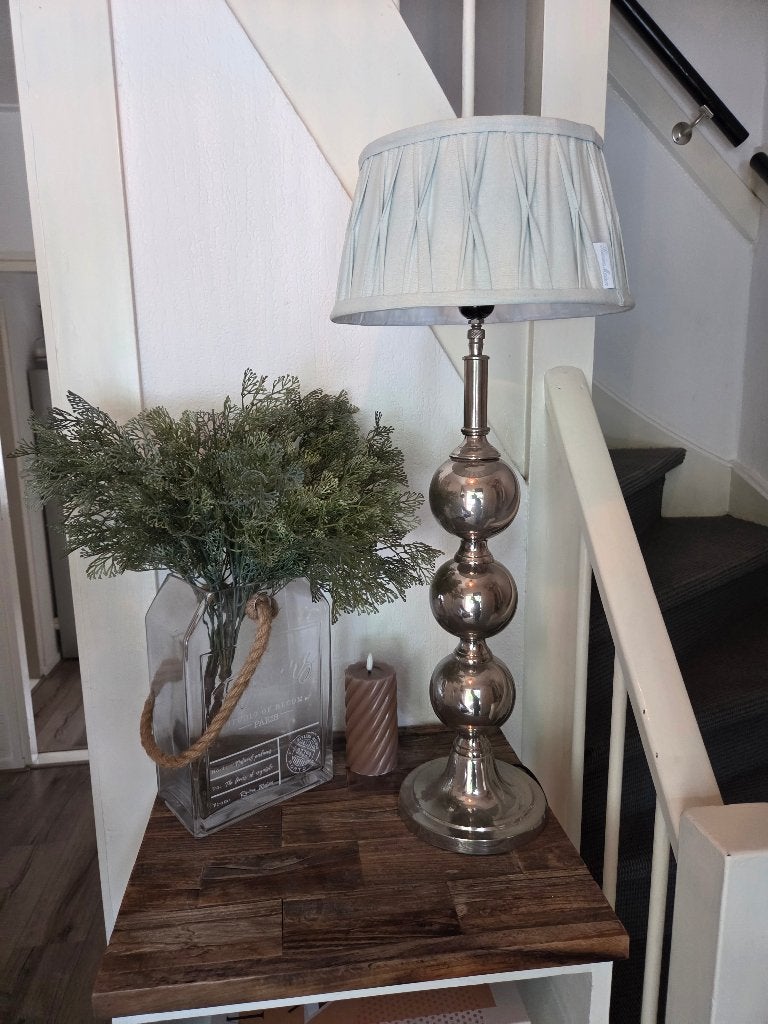 Riviera maison   lampen kapjes  2 stuks, Ophalen of Verzenden, Blauw