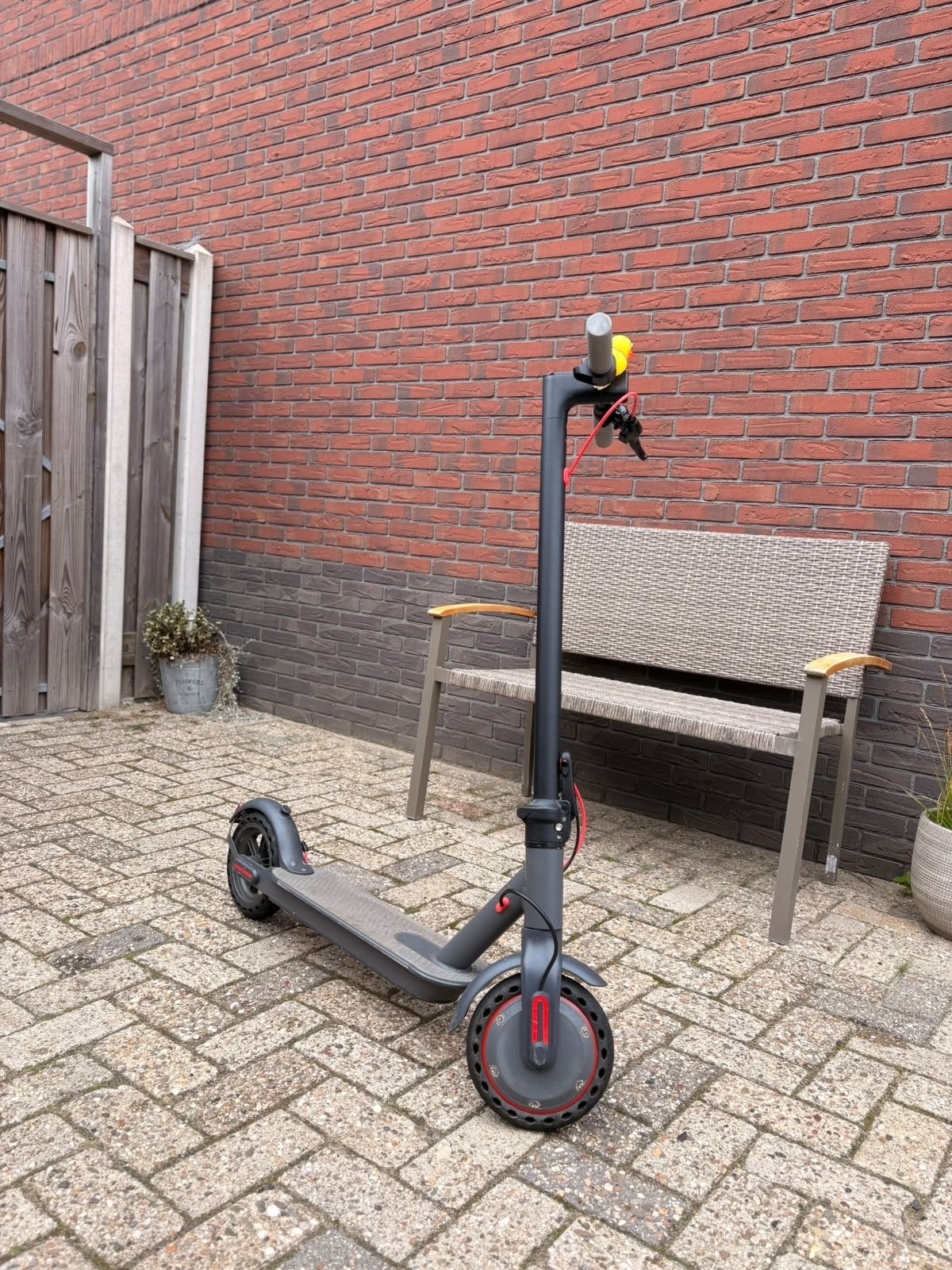 Elektrische step met display en bel, Fietsen en Brommers, Ophalen, Gebruikt, Elektrische step (E-scooter)