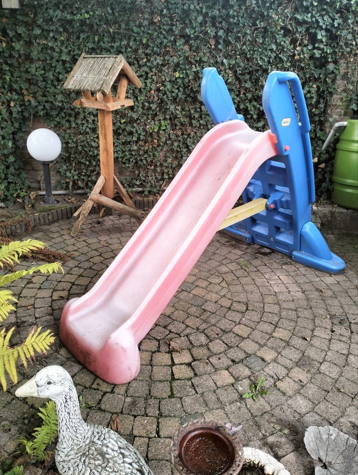 Glijbaan, Ophalen, Gebruikt, Glijbaan