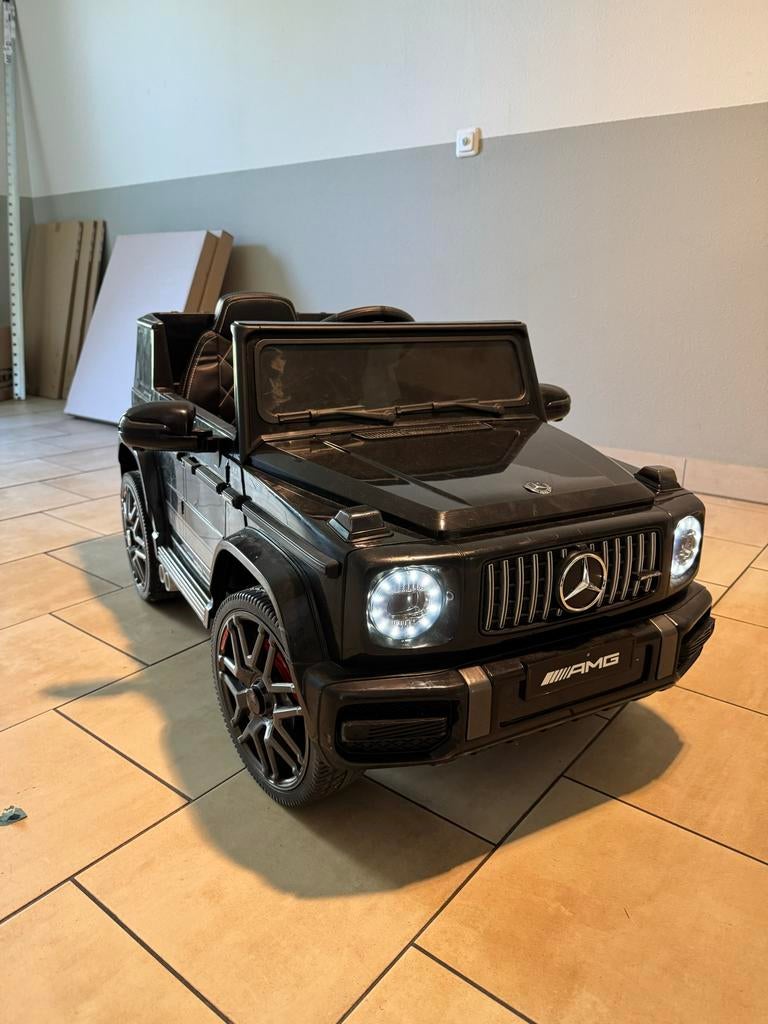 Mercedes-Benz G-Klasse AMG Elektrische Kinderauto Zwart, Kinderen en Baby's, Speelgoed | Buiten | Accuvoertuigen, Gebruikt, Ophalen