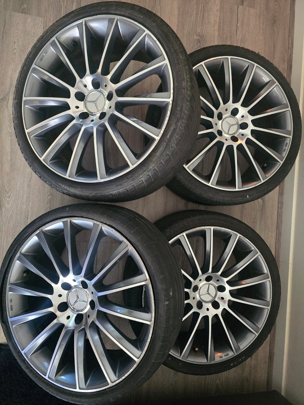 Mercedes-Benz 19 inch velgen, Gebruikt, Banden en Velgen, 235 mm, Personenwagen