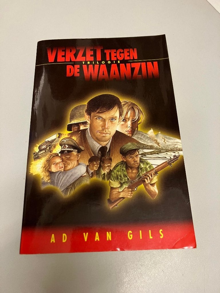 Verzet tegen de waanzin - Trilogie door Ad van Gils, Ophalen of Verzenden, Ad van Gils, Algemeen, Tweede Wereldoorlog