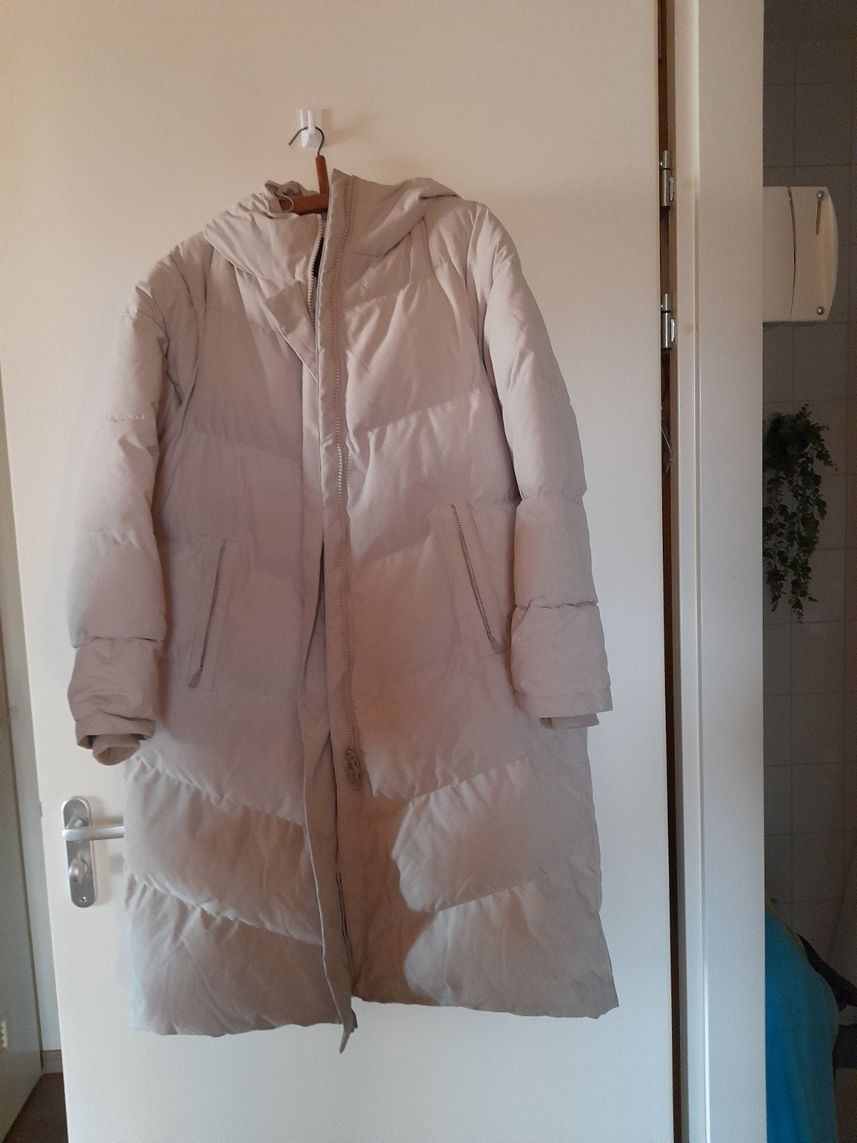 Dikke winterjas van Bever, Ophalen, Beige, Maat 42/44 (L), Elvina van bever