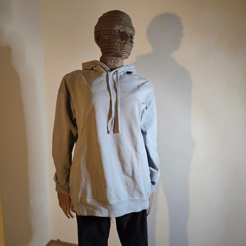 ZGAN H&M grijsblauwe hoodie (XS), Kleding | Dames, Truien en Vesten, Zo goed als nieuw, Maat 36 (S), Grijs, Ophalen of Verzenden