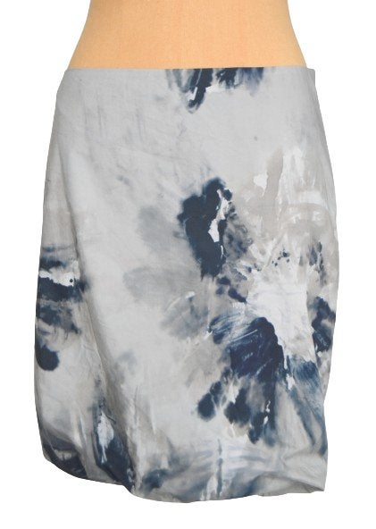 Nieuw Pauw rokje, rok, floral,, grijs/blauw, Mt. M, Maat 38/40 (M), Pauw, Nieuw, Boven de knie