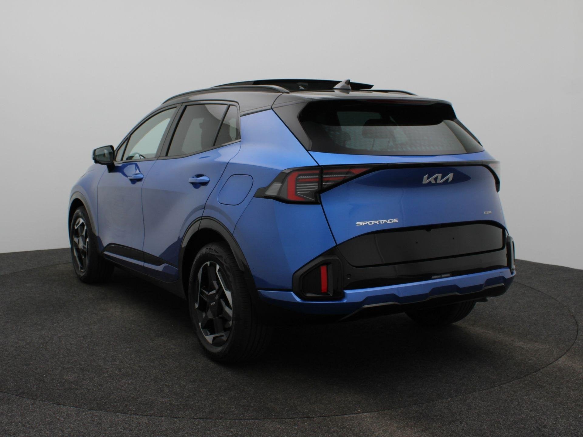 Kia Sportage 1.6 T-GDi Hybrid GT-PlusLine | Pano | Elek. Sto, Auto's, Euro 6, 4 cilinders, Blauw, Nieuw