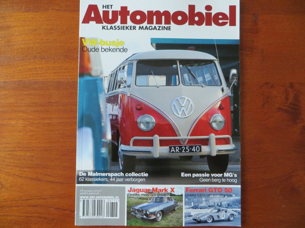 Het Automobiel 7 2012 Jaguar Mk X, VW busje T1, Morgan, Boeken, Ophalen of Verzenden, Nieuw, Volkswagen