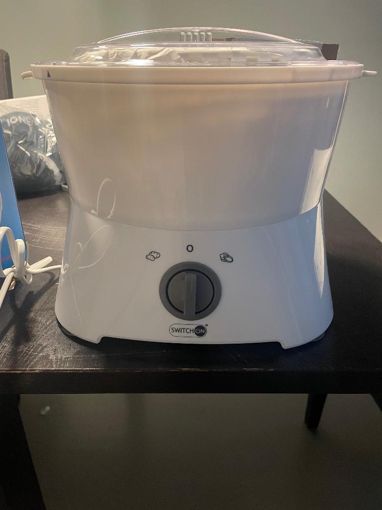 Elektrische aardappel schiller, Snijmachine, Ophalen of Verzenden, Nieuw, Wit