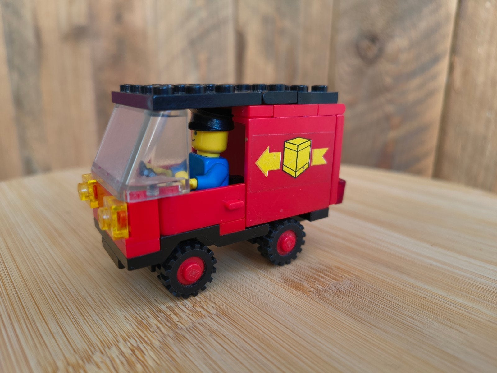 LEGO Vintage 6624 Post bestelwagen - Compleet met boekje, Gebruikt, Lego, Ophalen of Verzenden, Compleet