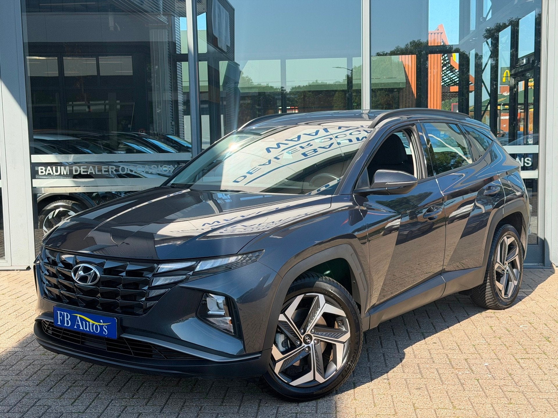 Hyundai Tucson 1.6 T-GDI PHEV 4WD 265 PK Vele opties!, Auto's, Automaat, Stof, Gebruikt, 4 cilinders