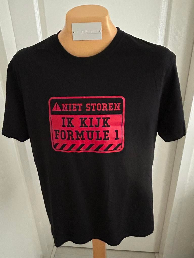 NIEUW Prachtig Formule 1 shirt zwart maat xl voor SPOTPRIJS!, Ophalen of Verzenden, Nieuw, Maat 56/58 (XL), Zwart