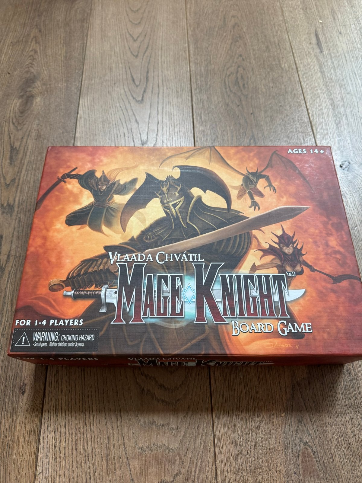 Mage Knight Board Game, Een of twee spelers, Ophalen of Verzenden, Zo goed als nieuw