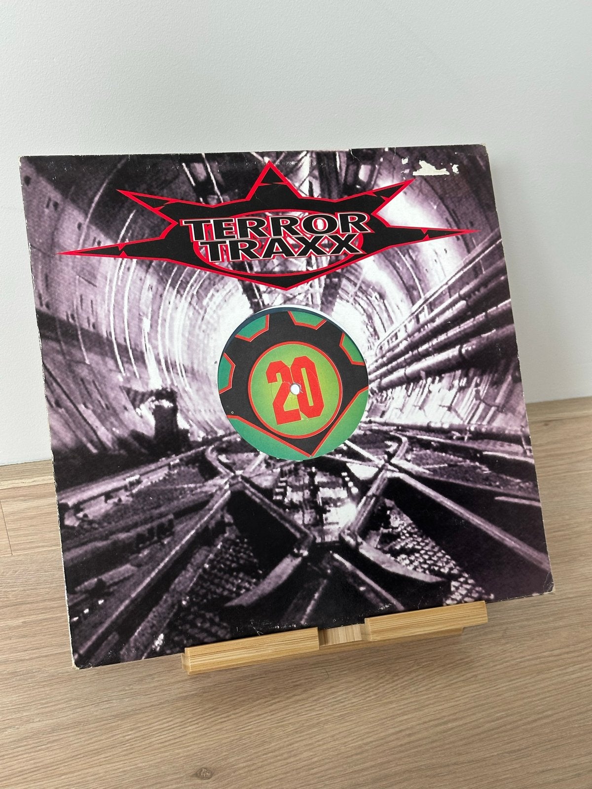Terror Traxx 20 - Too Fast For Mellow - Blue Marbled Vinyl, LP, Gebruikt, Hardcore, Colored vinyl