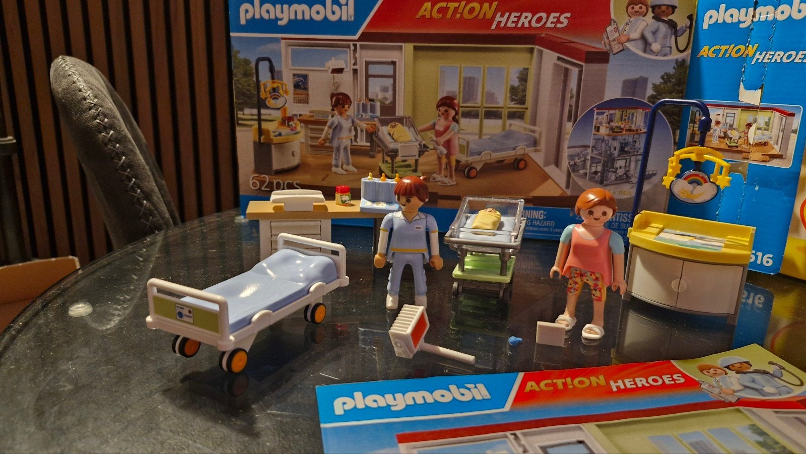 Playmobil Action Heroes Baby- en Kinderkliniek 71616, Ophalen of Verzenden