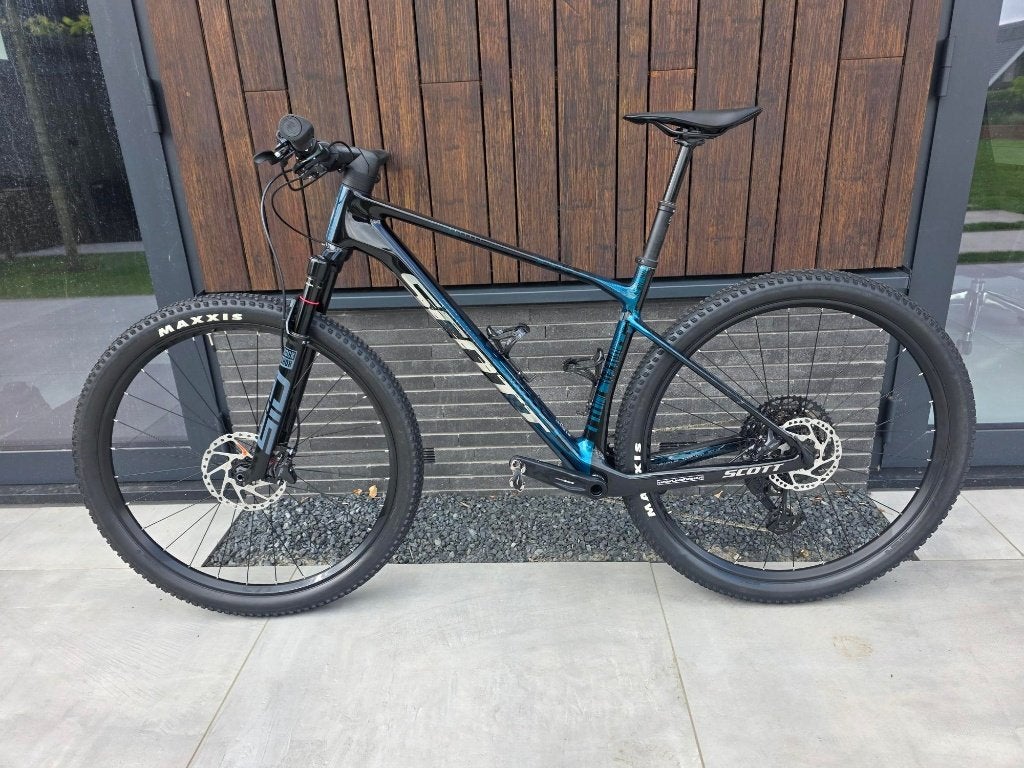 Scott Scale RC Team carbon maat L, Hardtail, Heren, Zo goed als nieuw, Schijfrem