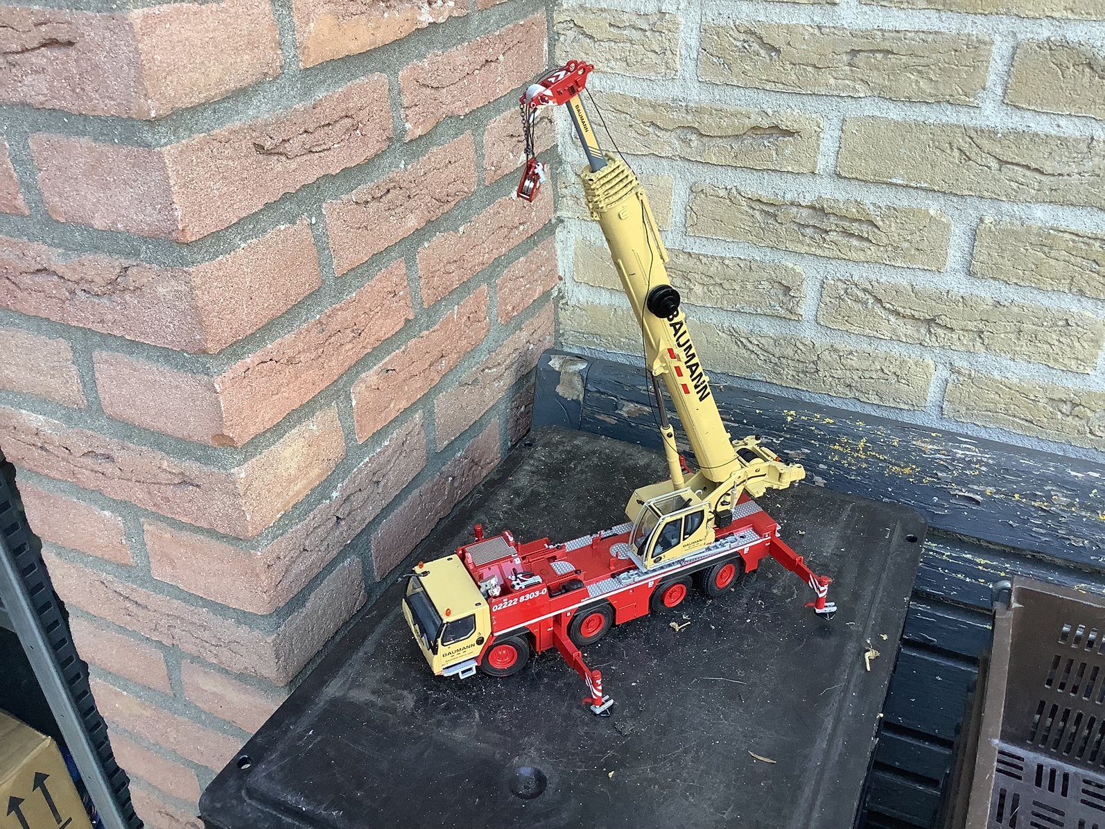 Liebherr Baumann, Ophalen of Verzenden, Zo goed als nieuw, Hijskraan, Tractor of Landbouw, Wsi