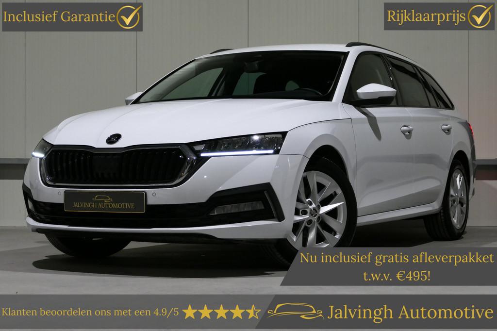 Skoda Octavia Combi 1.0 TSI Business Edition |Camera|2x PDC|, Stof, Gebruikt, Met garantie (alle), Wit