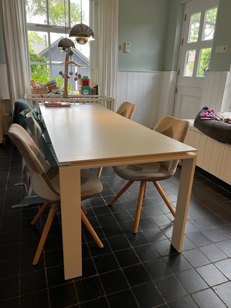 Kartell Four  design tafel - 223  (l) x 79 (b) x 73 (h), Ophalen, Overige materialen, Gebruikt, 200 cm of meer