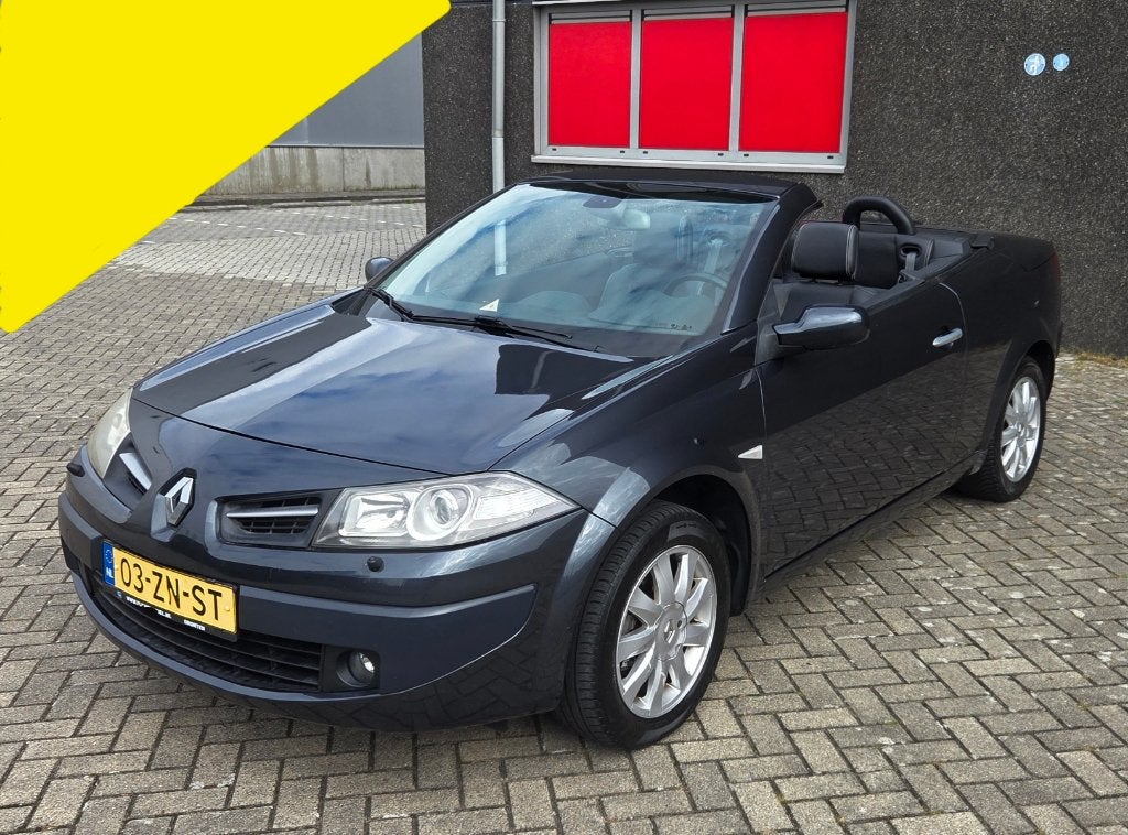 Renault Mégane CC 1.6 16V  Cabrio E4 2008 PANO / NIEUWE APK!