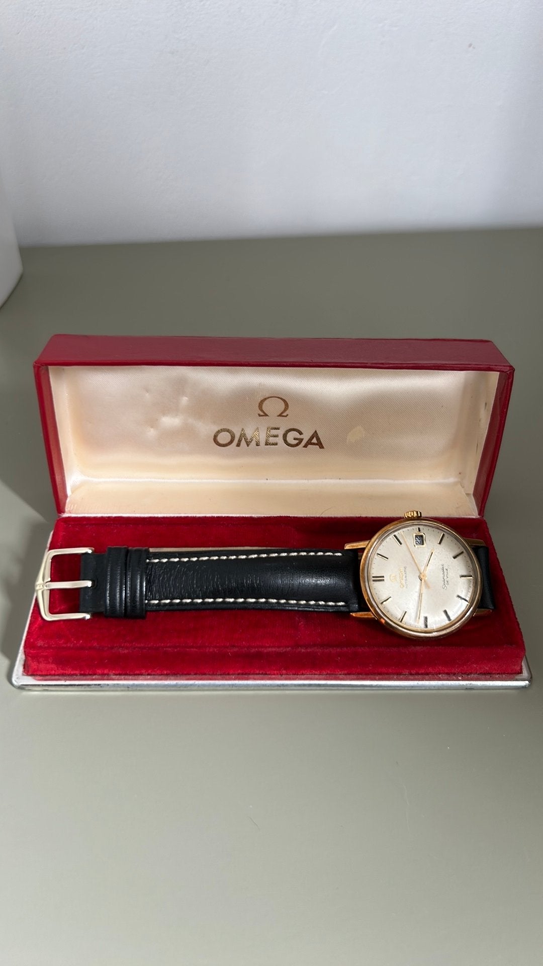 Omega Seasamaster de Ville 1970 18K, Ophalen, Goud