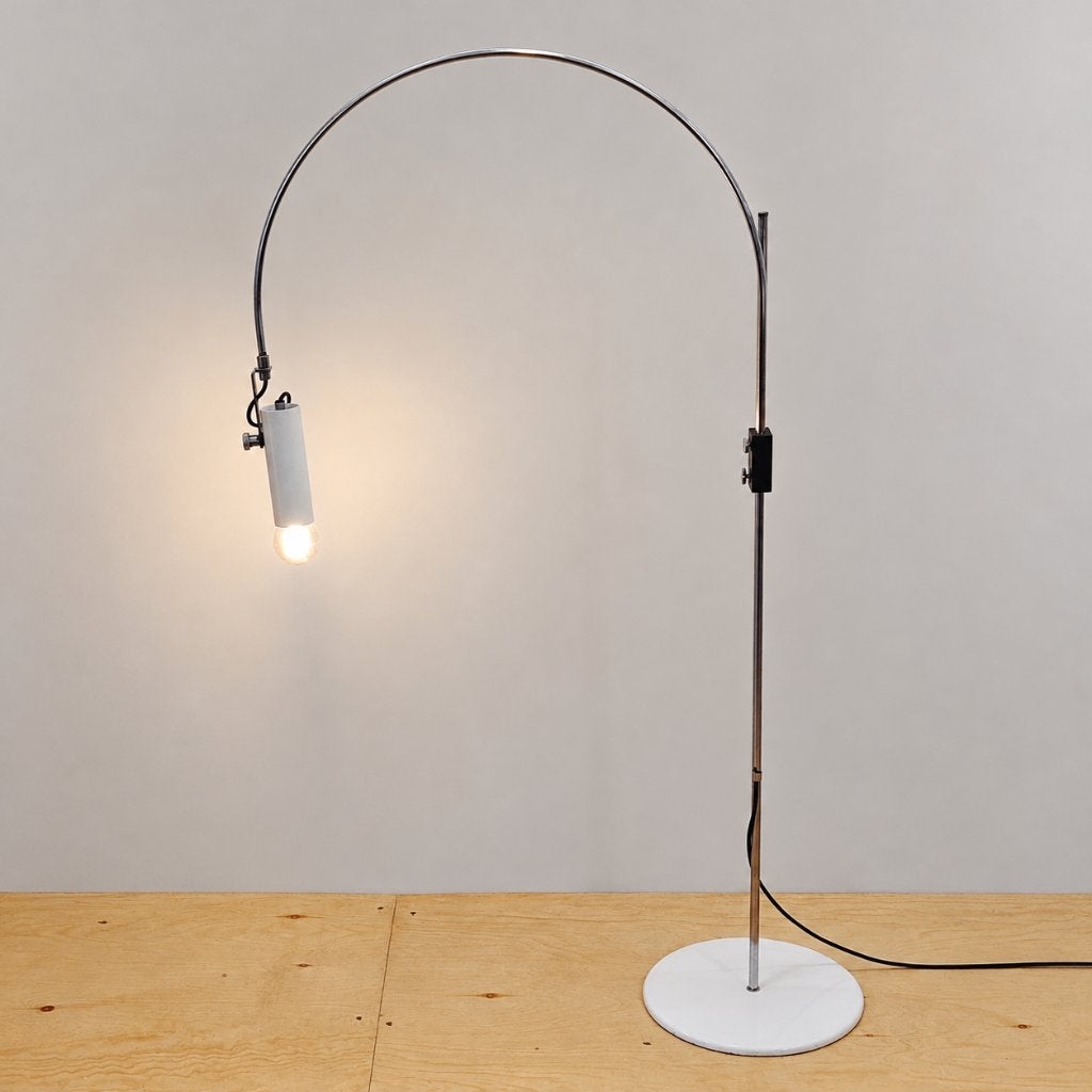 Vintage Gepo booglamp, Huis en Inrichting, Ophalen, Gebruikt, E27 (groot), Onbekend