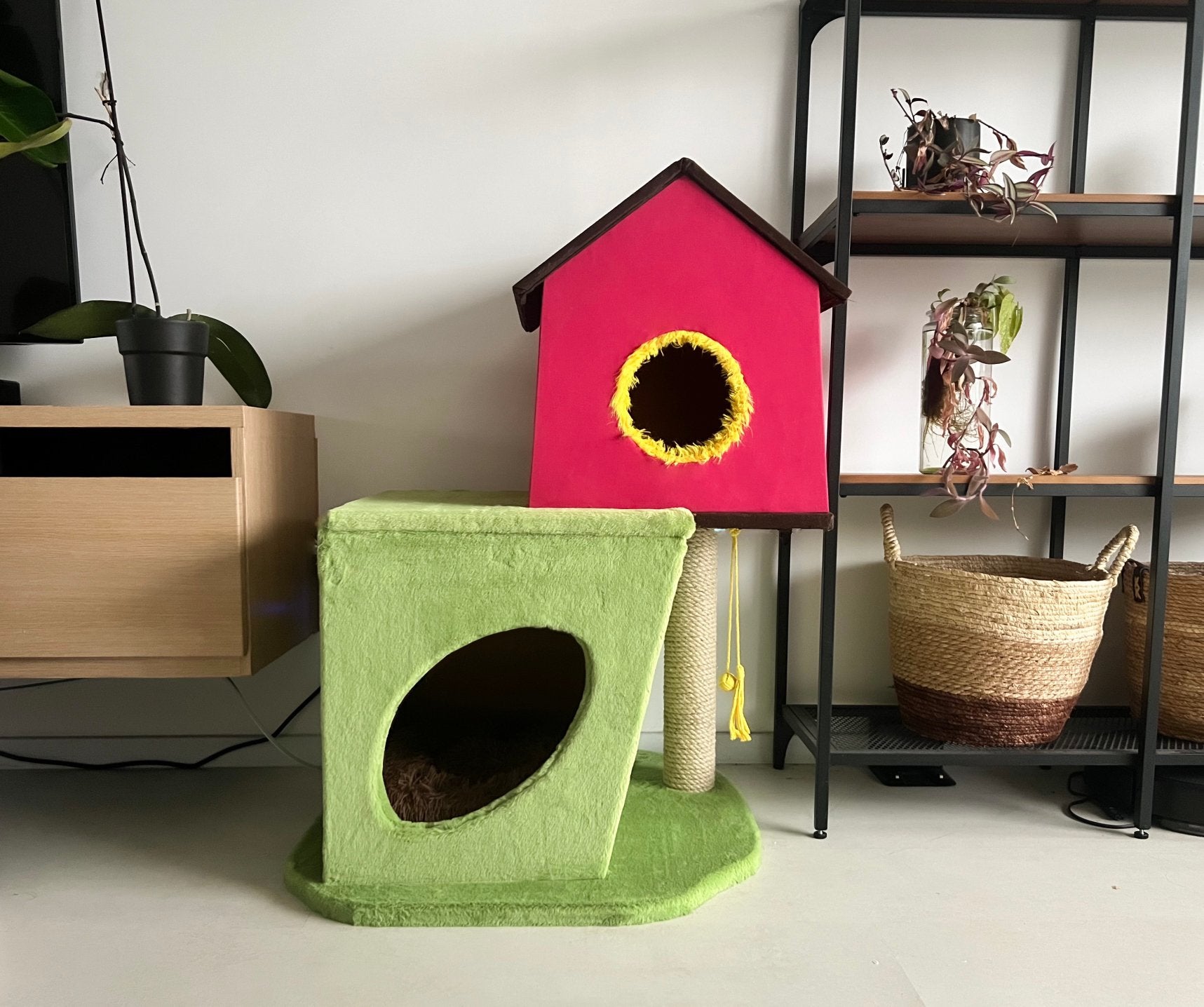 MOOIE KRABPAAL SCHUUR/ BARN CAT HOUSE🏡Handmade in Amsterdam, Ophalen, Nieuw, Krabpaal