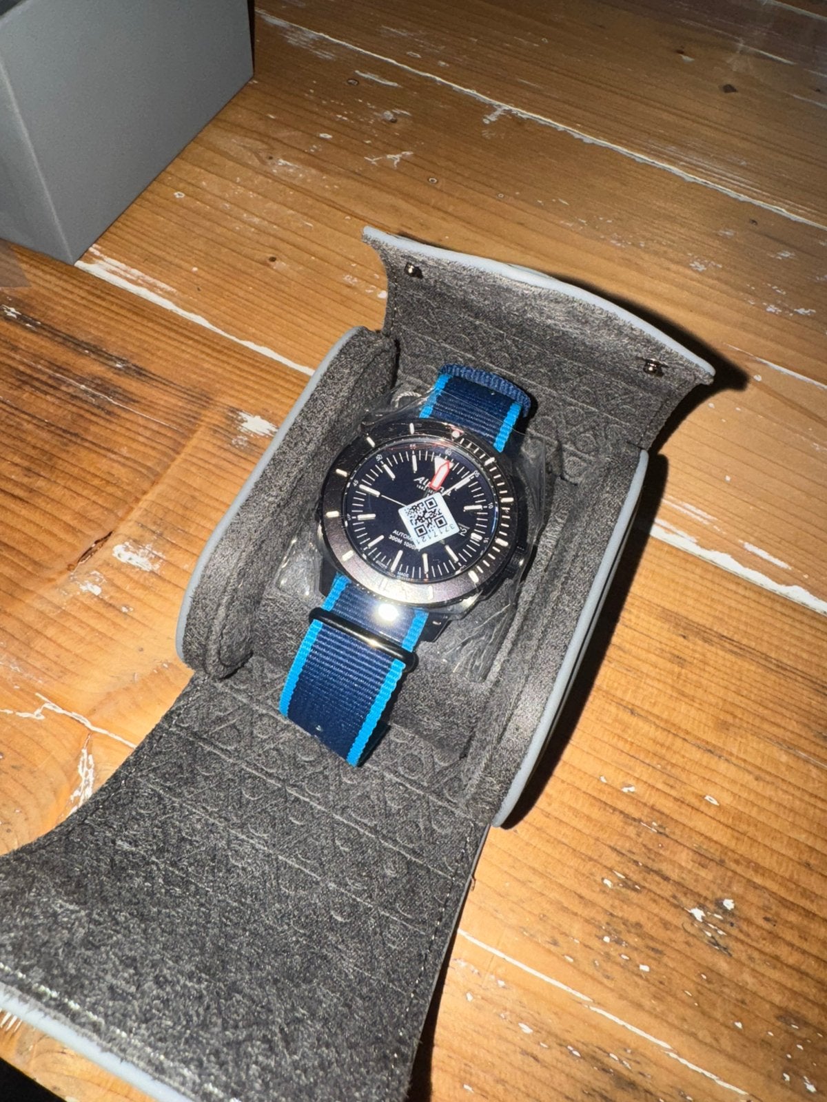 Alpina Seastrong Diver Gyre Automatic 44 mm, Sieraden, Tassen en Uiterlijk, Ophalen of Verzenden, Zo goed als nieuw, Staal, Overige merken