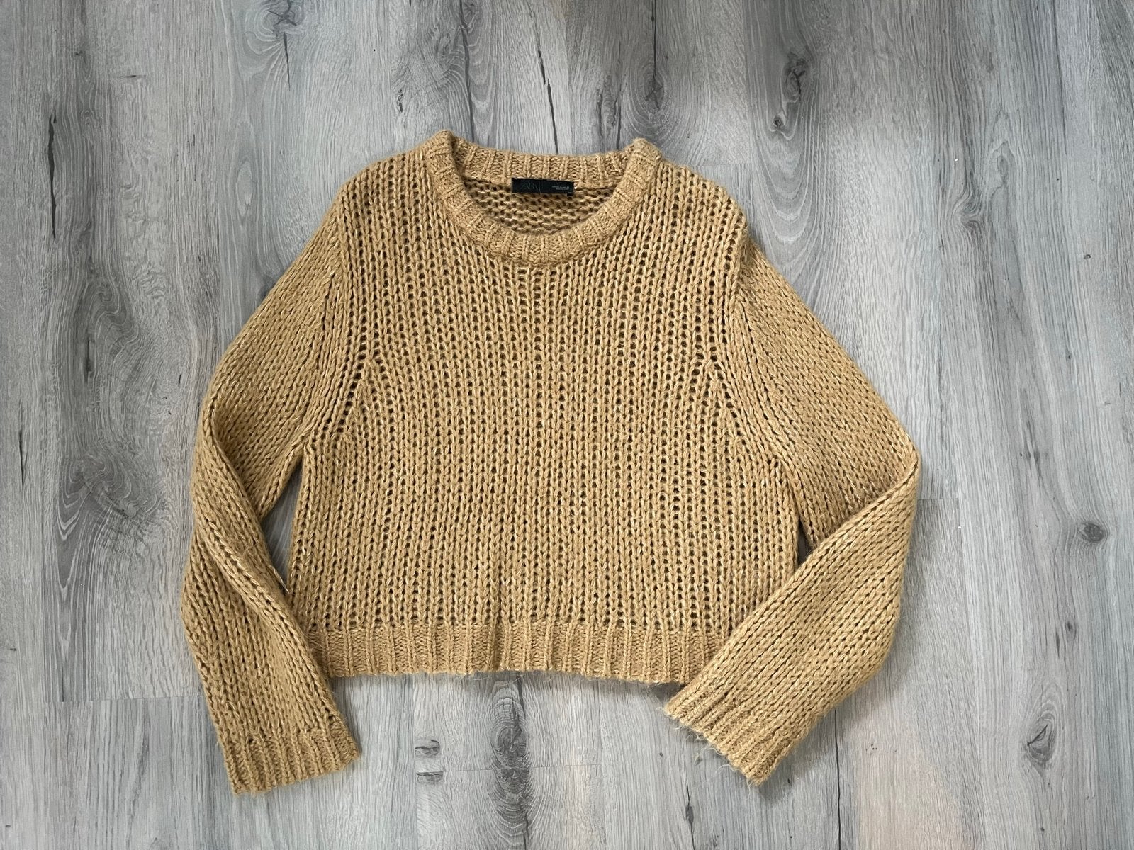 Zara trui XL - Zo goed als nieuw, Ophalen of Verzenden, Zo goed als nieuw, Maat 42/44 (L), Beige