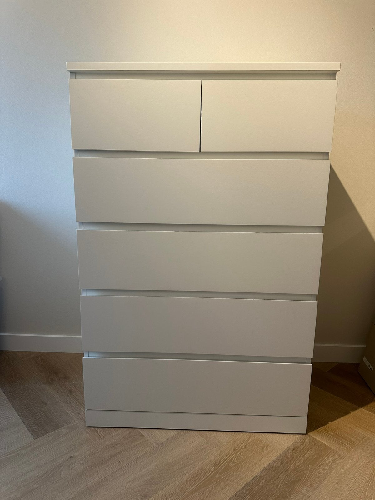 Ikea Malm ladekast, Huis en Inrichting, Kasten | Ladekasten, Ophalen, 50 tot 100 cm, Zo goed als nieuw, 3 of 4 laden