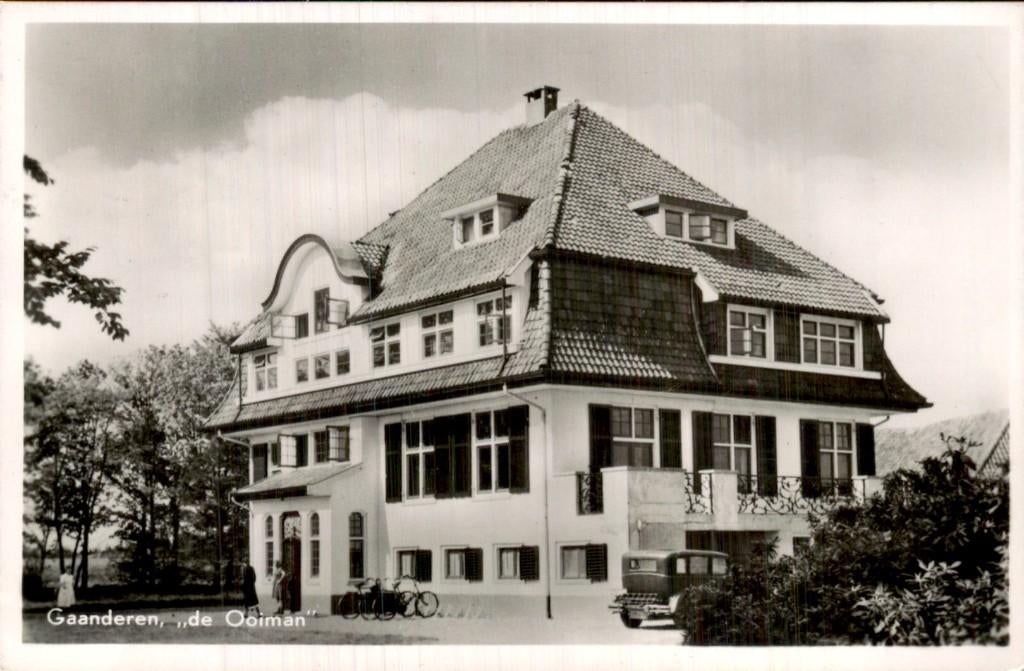 Gaanderen - de Ooiman - Villa, Ophalen of Verzenden, 1940 tot 1960, Gelopen, Gelderland